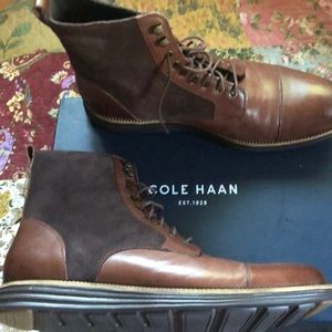 Cole Haan Men’s Brown Boot, size 13, New